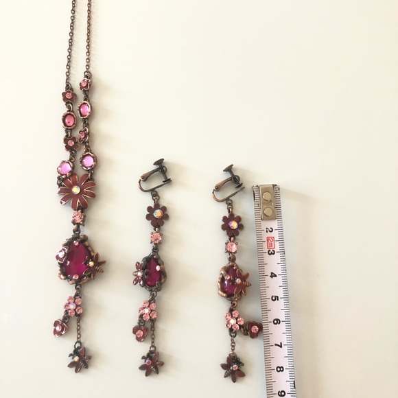 💖Fashionable Jewellery - Necklace & Clip On Earring Set - Picture 11 of 12